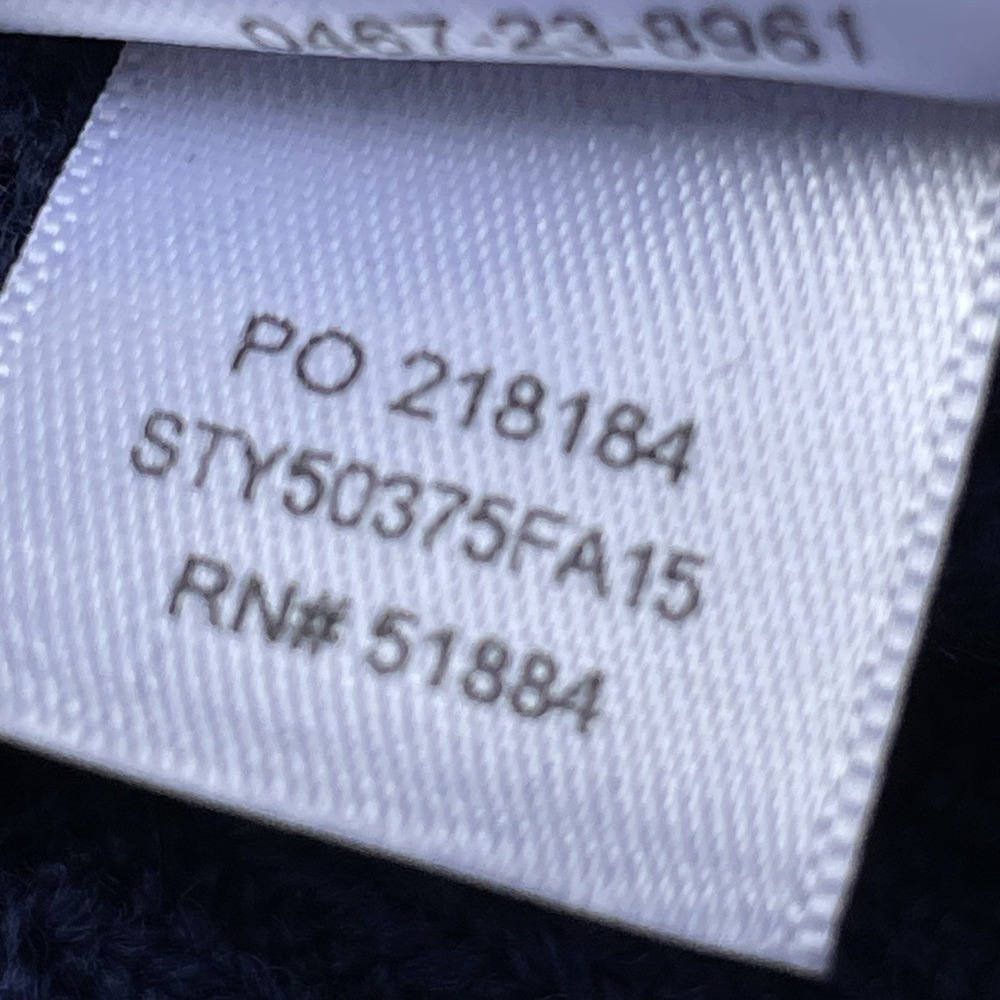 Patagonia Sweaters Mens XS Navy Blue Merino Wool 1/4 Zip Knit Pullover Cozy - Picture 6 of 14